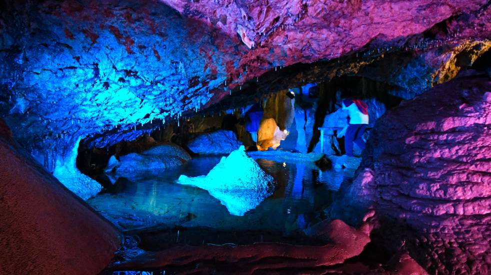 the wookey hole caves